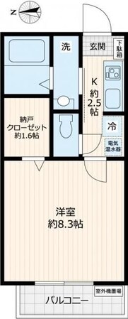 サニーサイドの物件間取画像